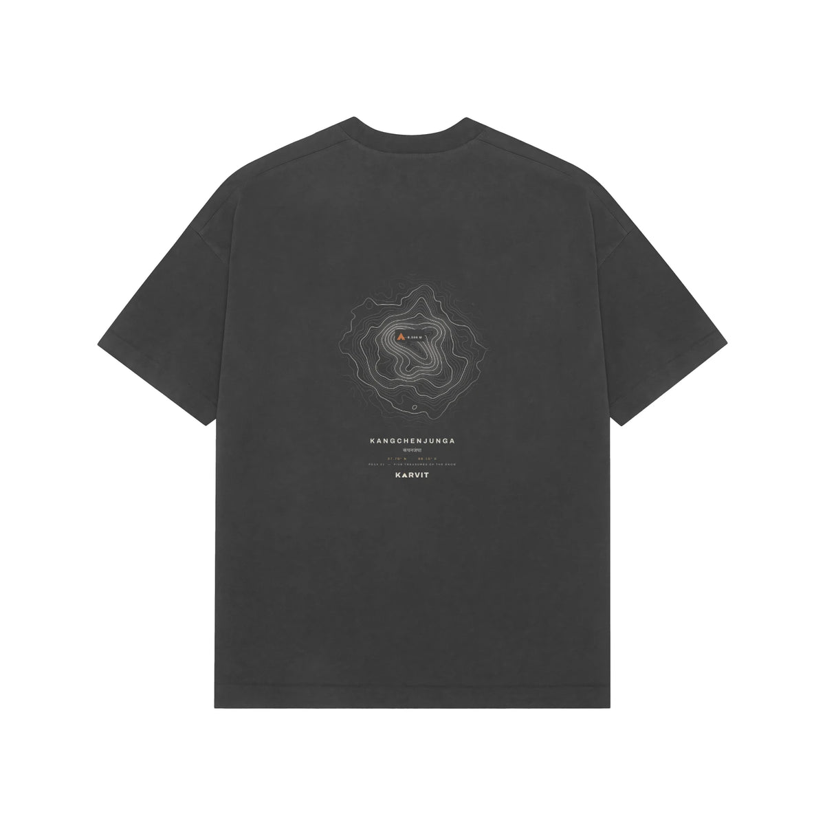 Peak 01 — Kangchenjunga Tee - Black